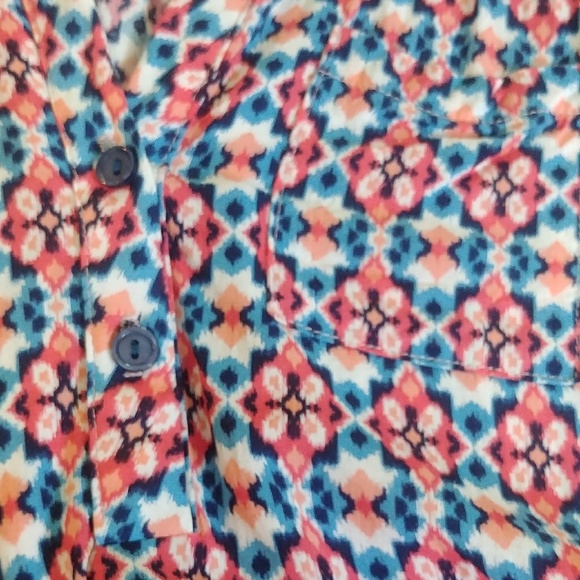 Pixley Hi-Low Button-Front Tank (XS) - Picture 4 of 4